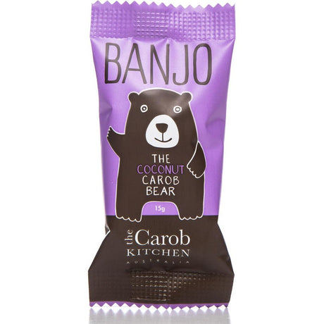 The Carob Kitchen Banjo Bear Coconut 15g