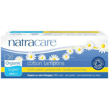 Natracare Tampon(NonApplicator) Super 20pk