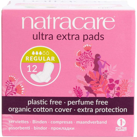 Natracare Ultra Extra Pads Normal (Win) 12pk