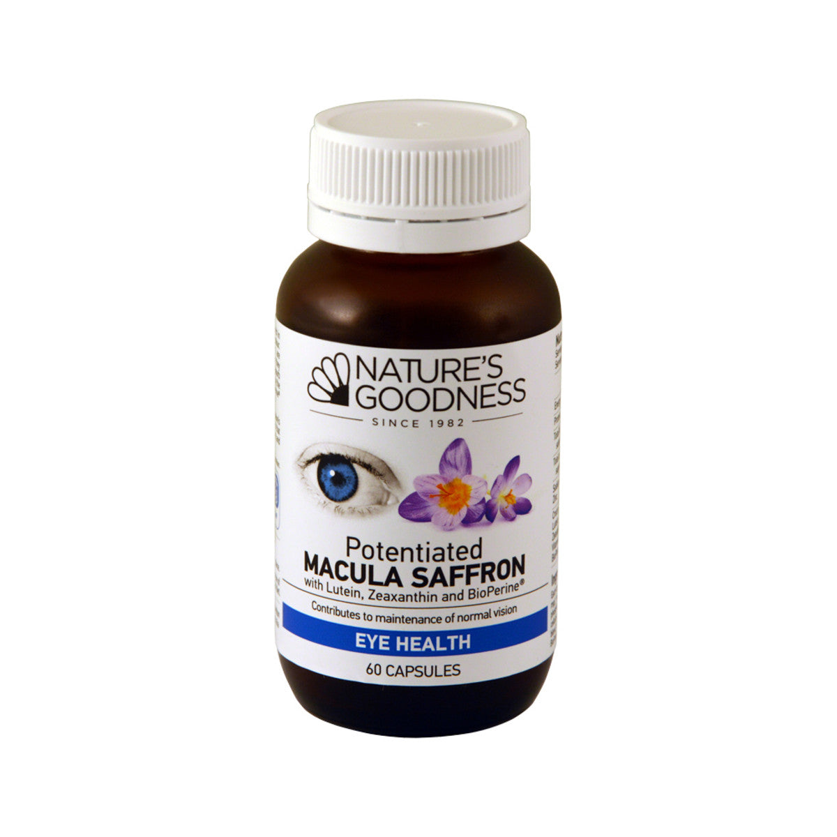 Natures Goodness Macula Saffron 60c