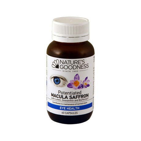 Natures Goodness Macula Saffron 60c