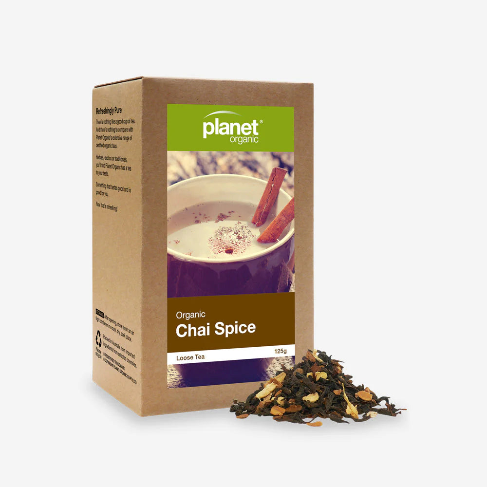 Planet Org Chai Spice Loose Leaf Tea 125g