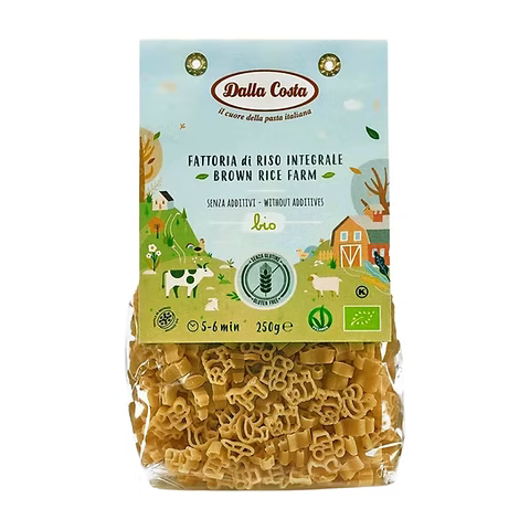 Dalla Gf Pasta Rice Animal 250g
