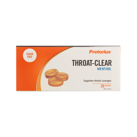 Pretorius Throat Clear Menthol 20s