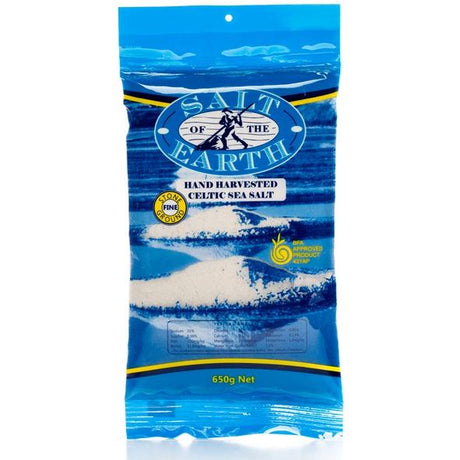 Salt of the Earth Celtic Salt Fine 650g
