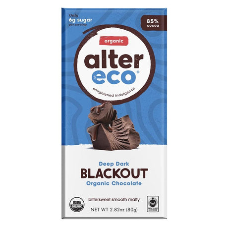 Alter Eco Chocolate Dark Classic Blackout 85% 80g