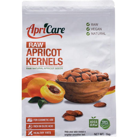 Apricare Apricot Seeds Apricot Kernels Raw 1Kg