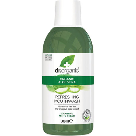 Dr Organic Mouthwash Aloe Vera 500ml