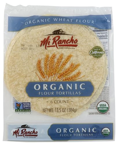 Mi Rancho Organic Flour Tortillas 384g