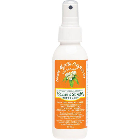 Lemon Myrtle Fragrances Fragrances Mozzie & Sanly Repellent 125ml