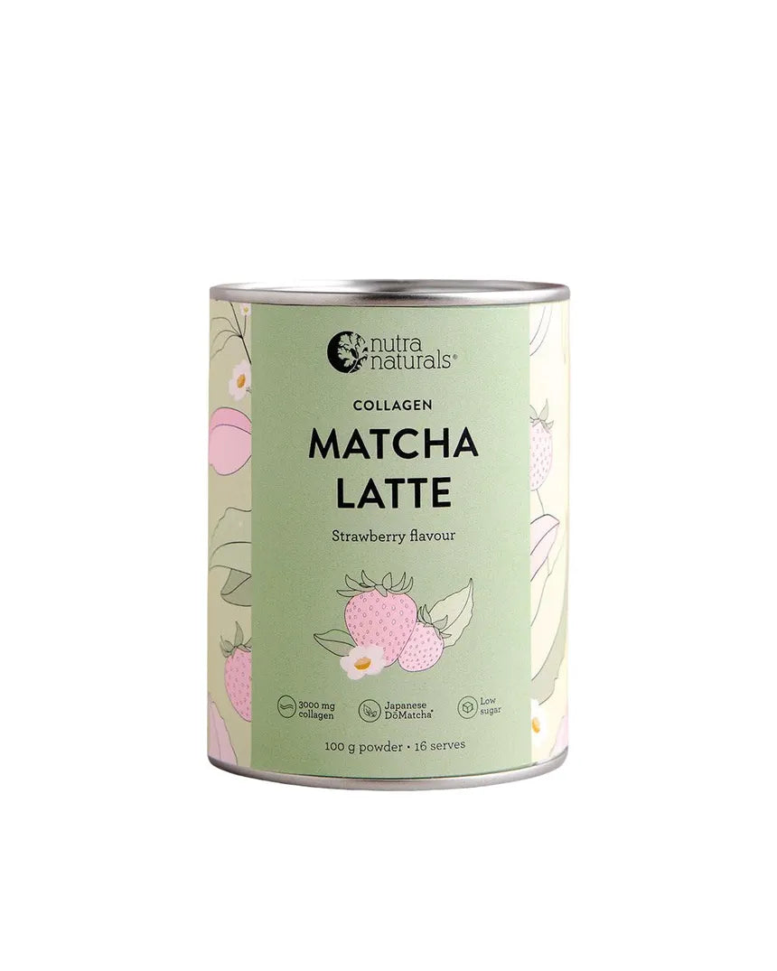Nutra Organics Strawberry Matcha Latte 100g