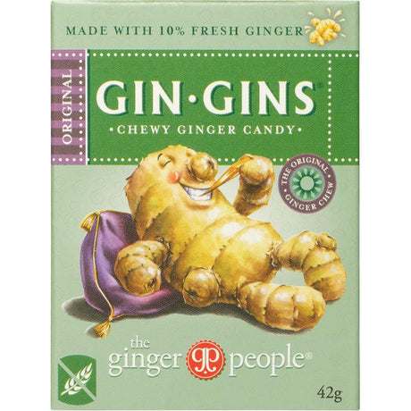 The Ginger People Ginger Candy Chewy Original 42g