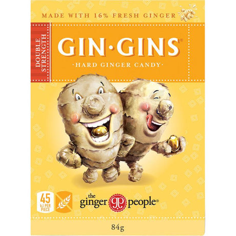 The Ginger People Ginger Candy Hard Double Strength 84g