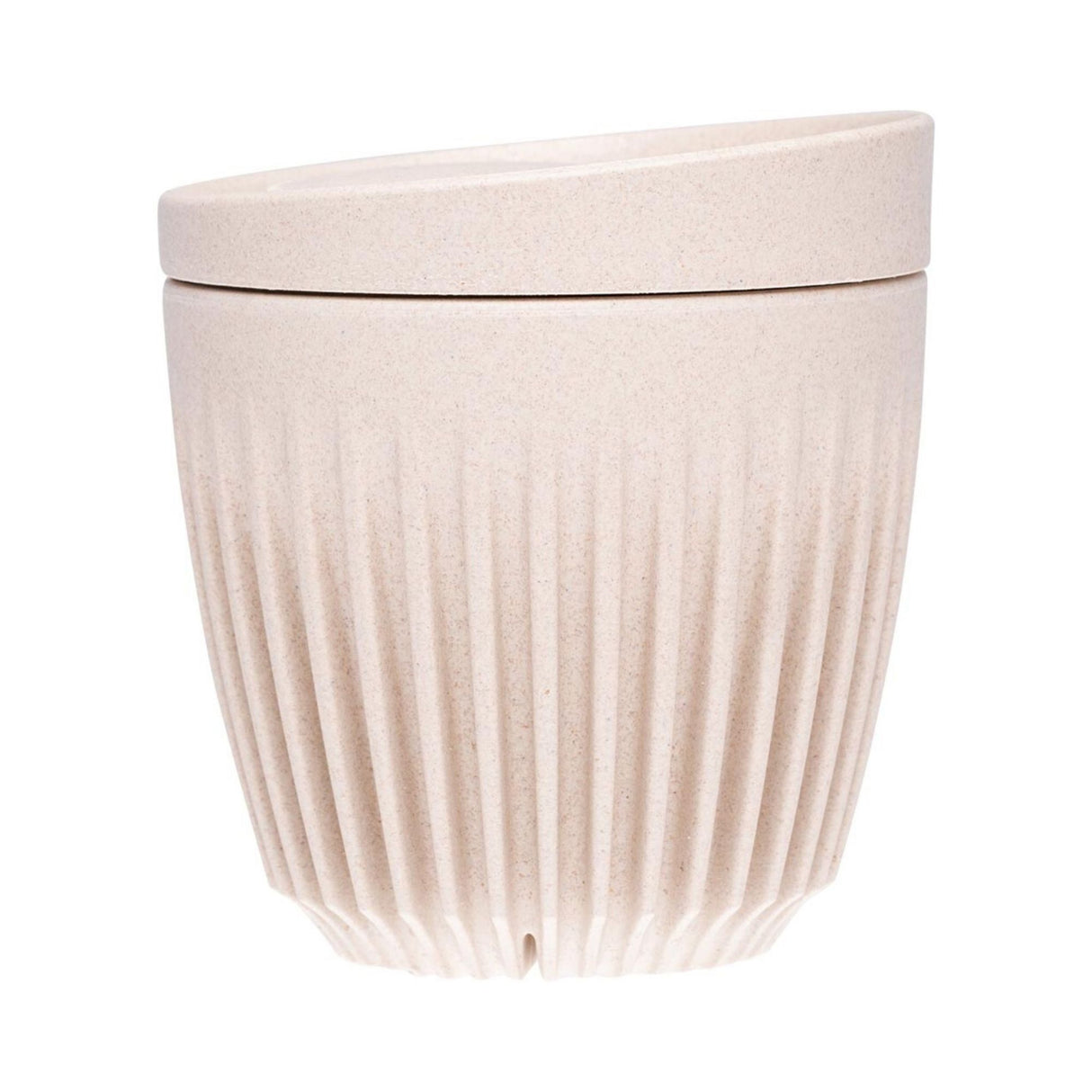 Huskee Reusable Coffee Cup Natural 6oz 177ml