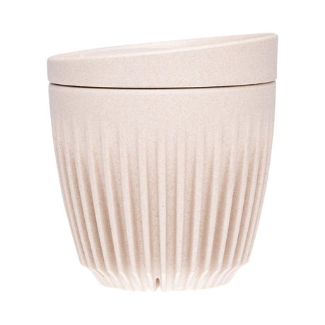 Huskee Reusable Coffee Cup Natural 6oz 177ml