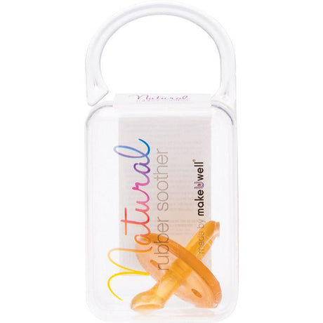 Natural Rubber Soothers Soother Small Orthodontic (0 6 mths) 1