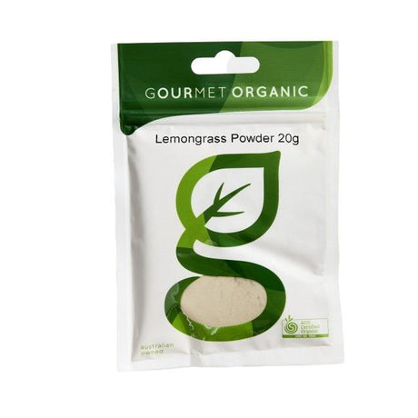 Gourmet Organic Herbs Ground Lemongrass 20g