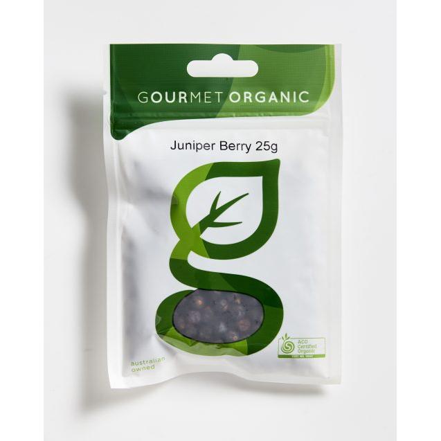 Gourmet Organic Herbs Juniper Berries 25g