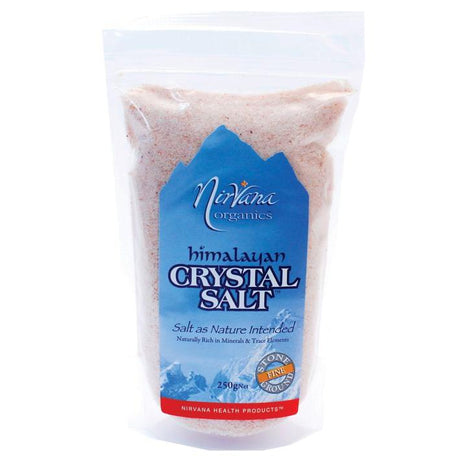 Nirvana Organics Himalayan Salt Fine 250g