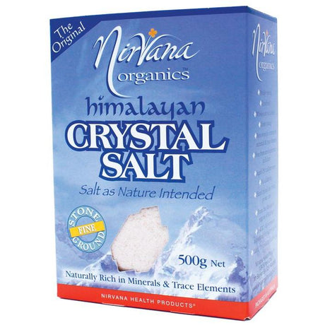 Nirvana Organics Himalayan Salt Fine 500g