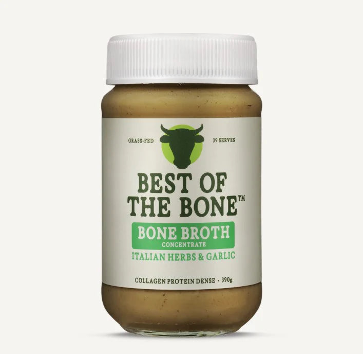 Best of the Bone Broth Concentrate with Organic Italian Herbs Garlic 390g