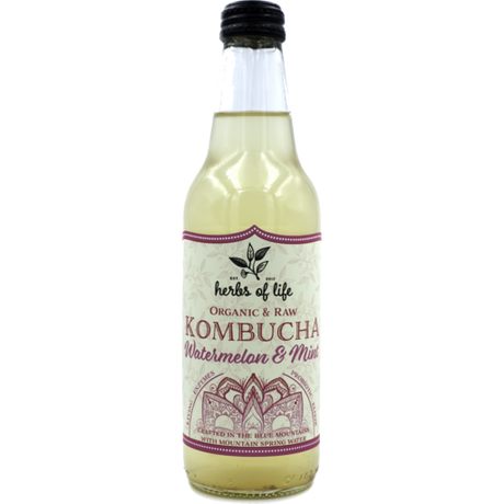 Herbs of Life Kombucha Watermelon and Mint 330ml