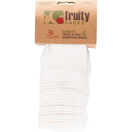 Fruity Sacks Fruity Sacks Reusable Shopping Ba Fruit & Veg 1 Lae, 2 Medium 3