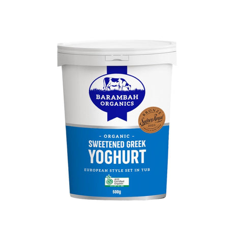 Barambah Sweet Greek Yoghurt 500g