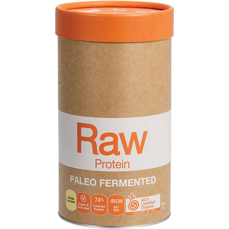 Amazonia Raw Paleo Fermented Protein Vanilla & Lucuma 500g