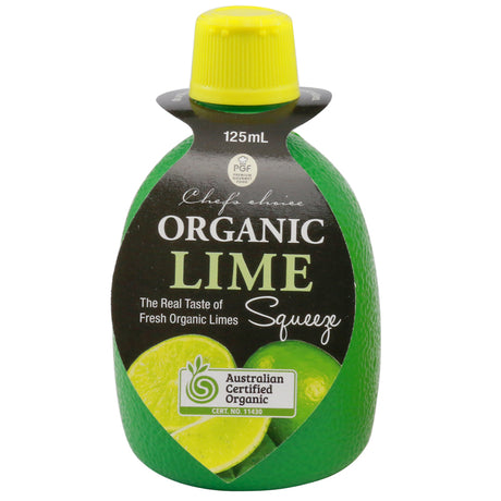 Chef Choice Organic Lime Squee125mL