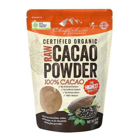 Chef Choice Lower Fat Raw Cacao Powder 300g