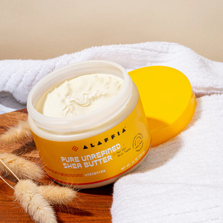 Alaffia Pure Unrefined Shea Butter - Unscented 312g