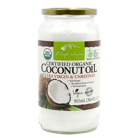 Chef Choice Coconut Oil Extra Virgin & Unrefined 915 mL