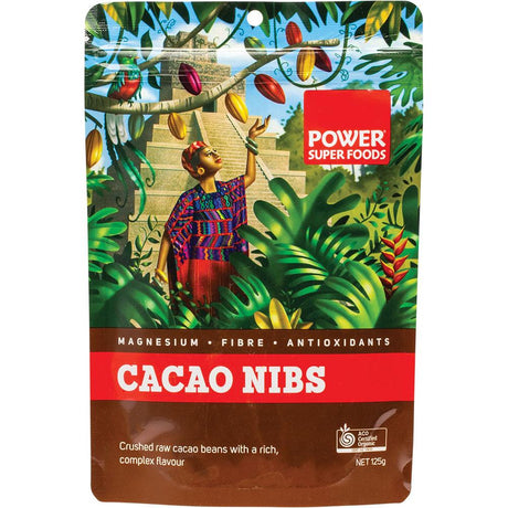 Power Super Foods Foods Cacao Nibs "The Origin Series" 125g