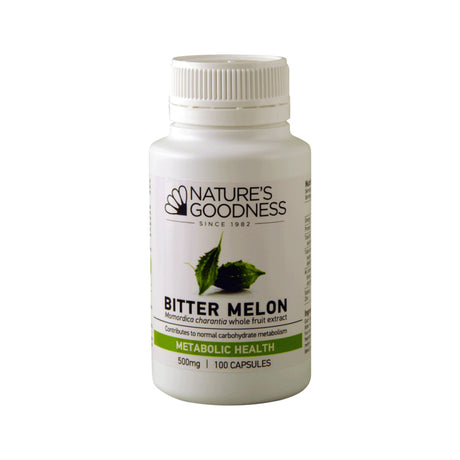Natures Goodness Bitter Melon 500mg 100c