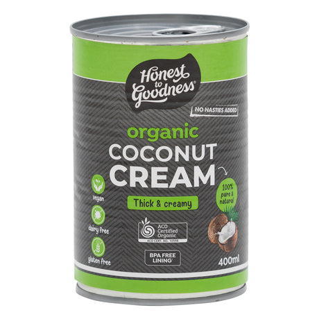 Honest to Goodness Coconut Cream 400ml