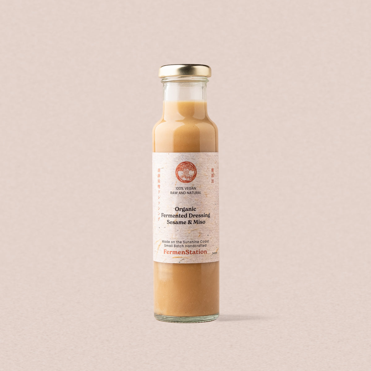 FermenStation Organic Sesame & Miso Fermented Dressing 240ml