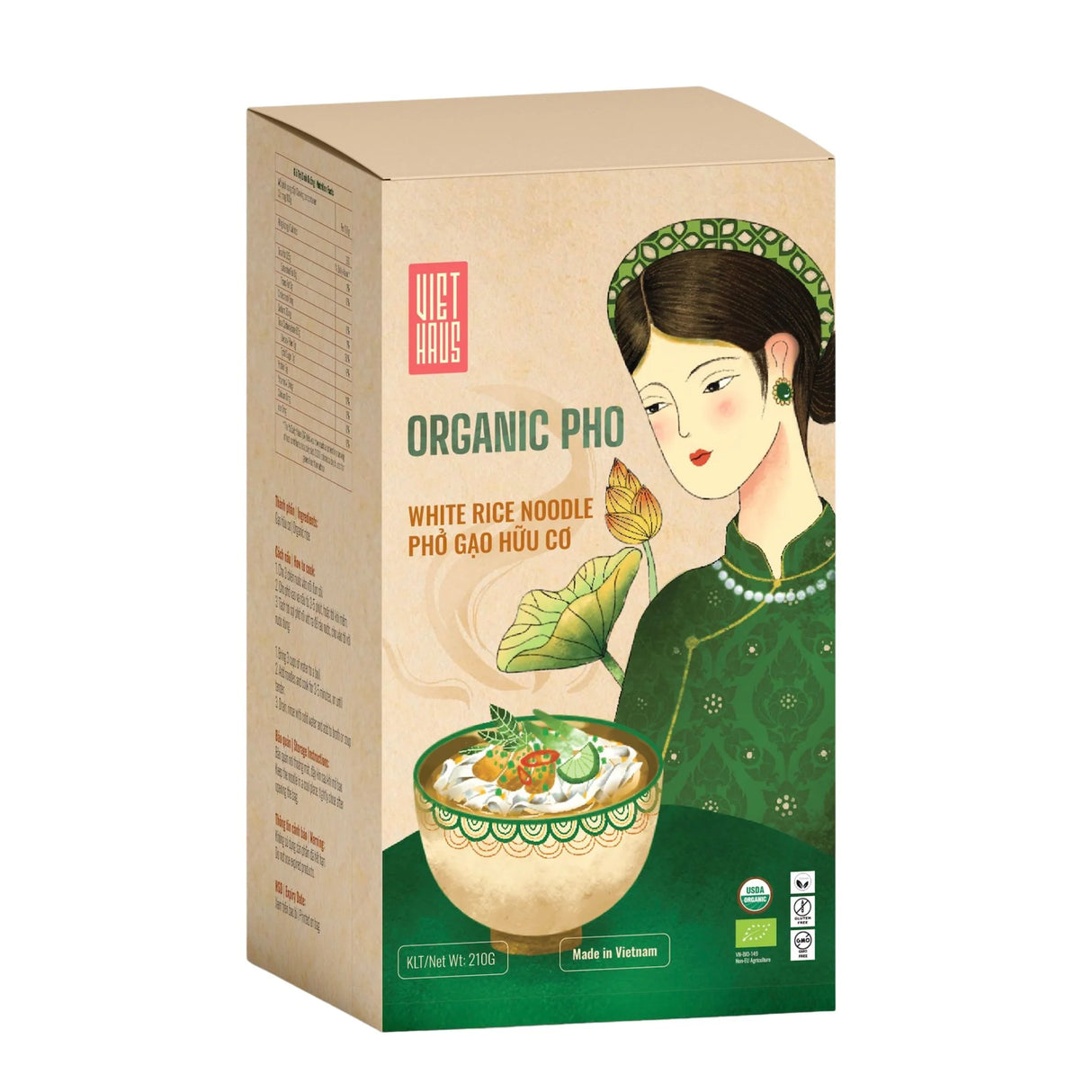 Viethaus Org Pho Noodle 180g