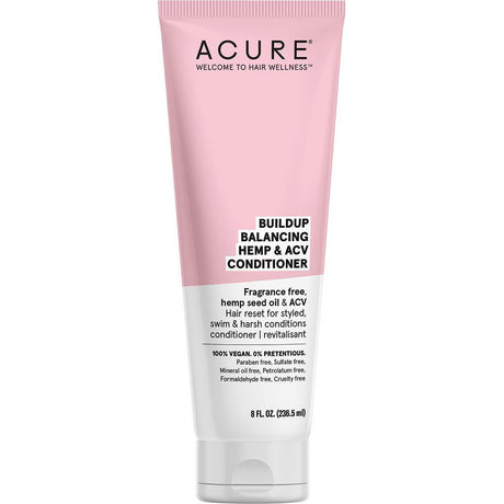 Acure Buildup Balancing Hemp & ACV Conditioner 236ml