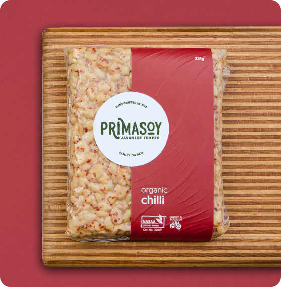 PrimaSoy Organic Tempeh Chilli 225g