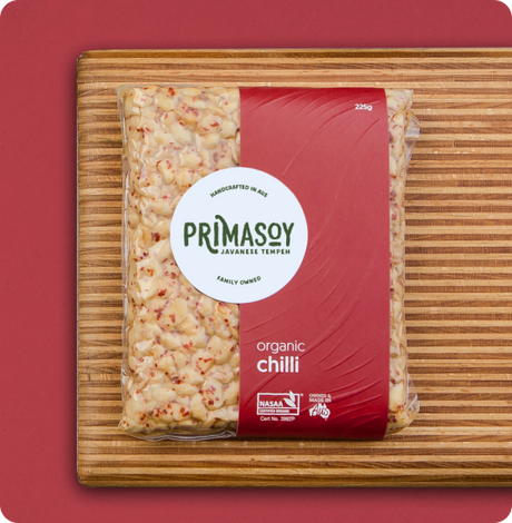 PrimaSoy Organic Tempeh Chilli 225g