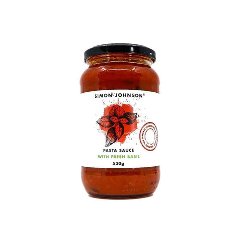Simon Johnson Pasta Sauce Basil 530g