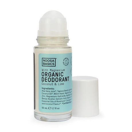 Noosa Basics Deodorant Roll On Coconut & Lime 50ml