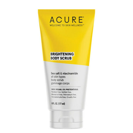 Acure Brightening Body Scrub 177ml