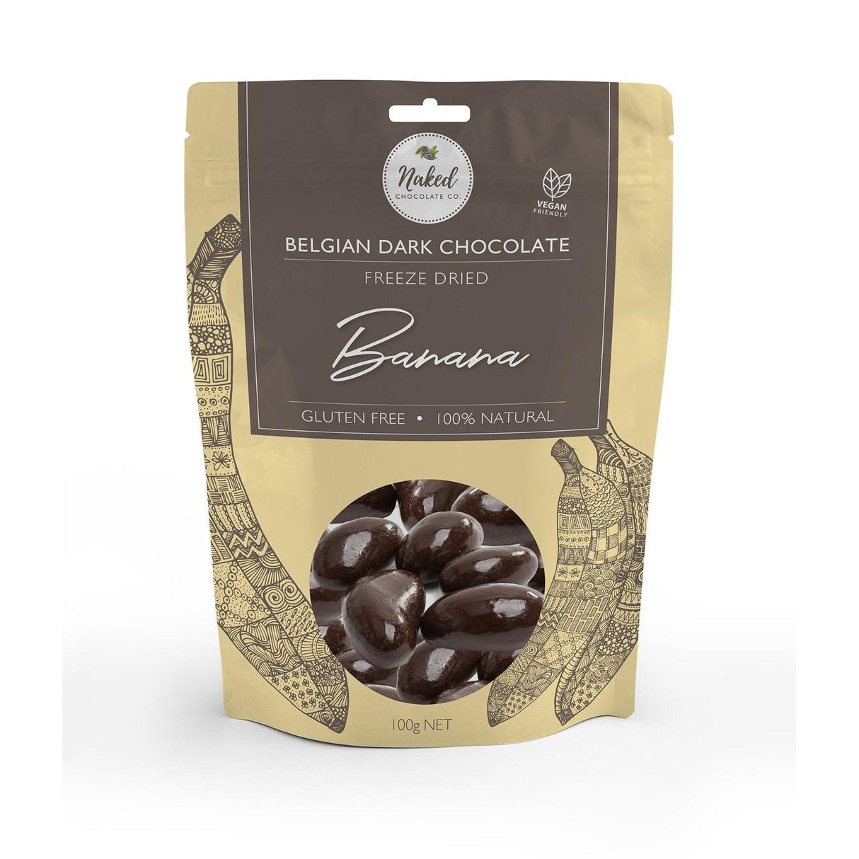 Naked Chocolate Co Chocolate FreeBanana 100g