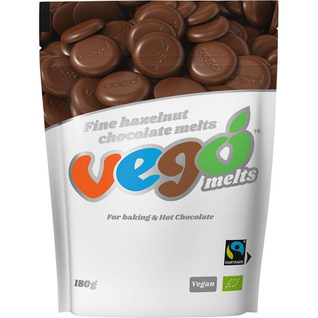 Vego Chocolate Melts Fine Hazelnut 180g