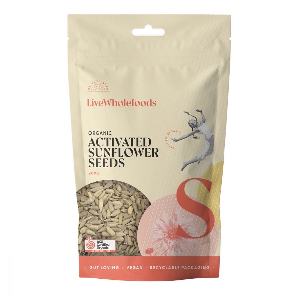 Live Wholefoods Activated Sunflowers 200g