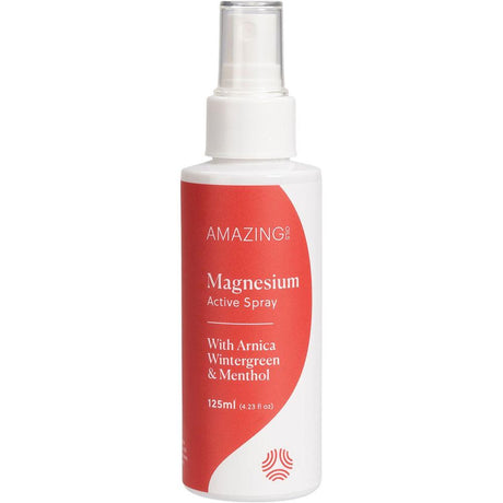 Amazing Oils Magnesium Active Spray with Arnica, Wintergreen & Menthol125ml