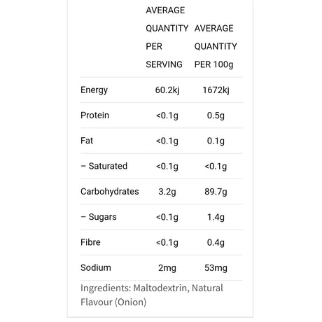 FreeFod Low FODMAP Onion Replacer 72g