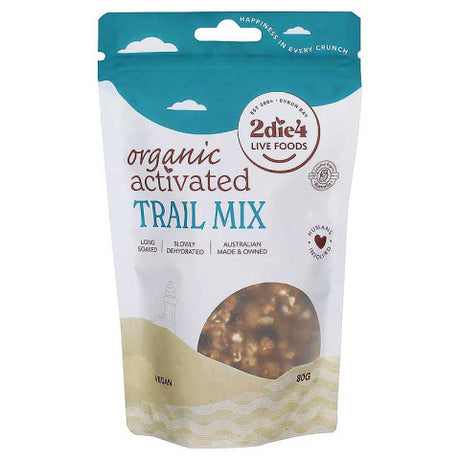 2die4 Live Foods Activated Trail Mix 80g